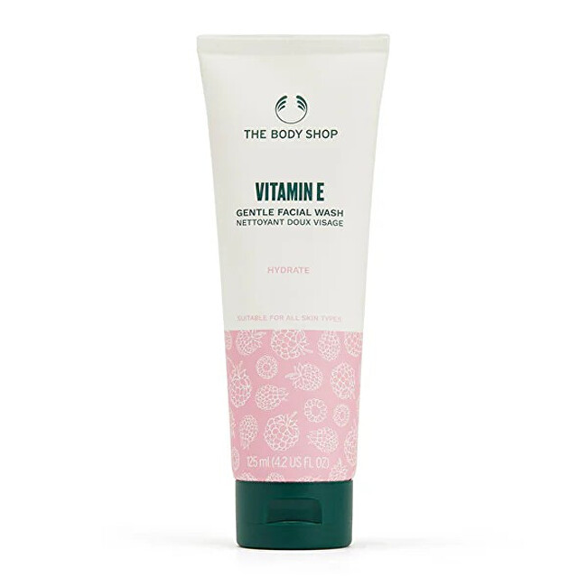 Jemný mycí gel s vitamínem E pro všechny typy pleti Vitamin E (Gentle Facial Wash) 125 ml