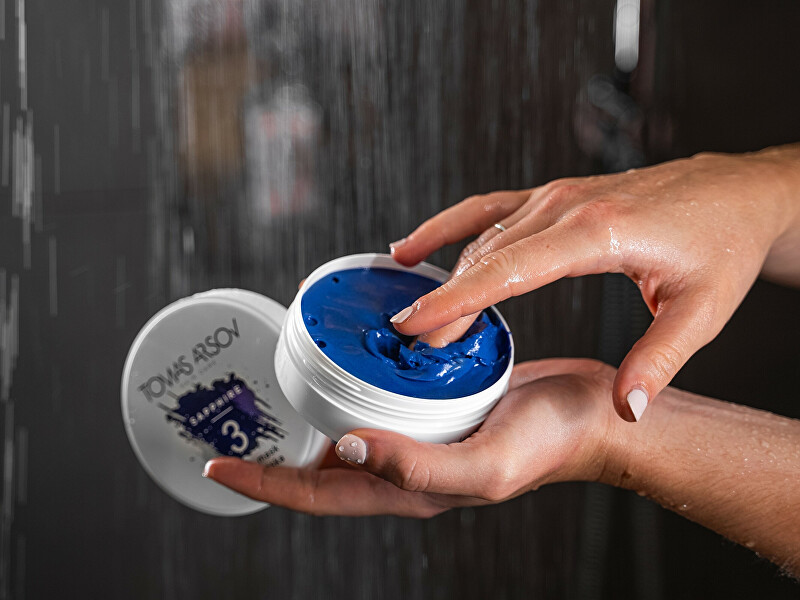 Maska potlačují žluté a zlatavé tóny vlasů Sapphire (Blonde Mask) 100 ml