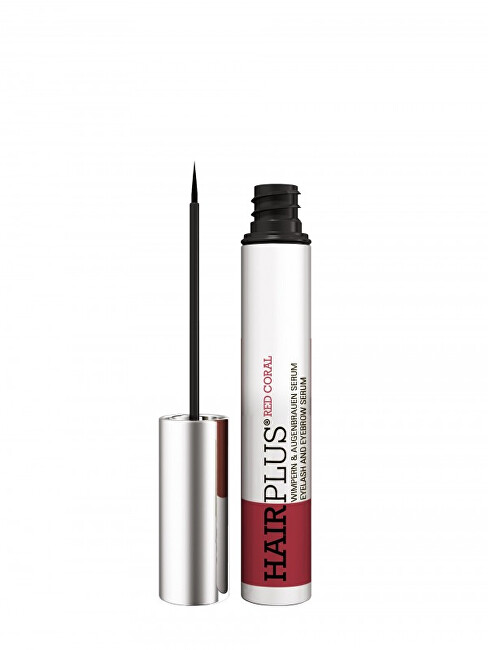 Veganské sérum na řasy a obočí Hairplus Red Coral 3 ml