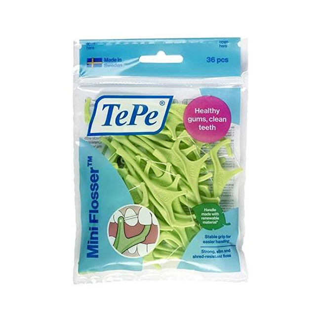 Dental toothpicks with floss Mini Flosser 36 pcs