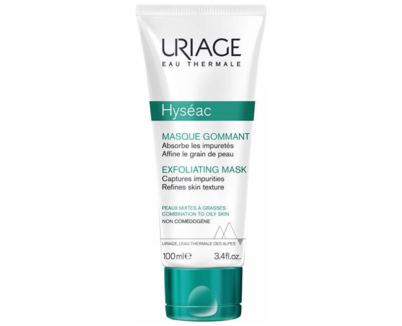 Peelingová maska pro smíšenou a mastnou pleť Hyséac (Exfoliating Mask) 100 ml