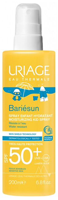 Uriage Dětský hydratační sprej na opalování SPF 50+ Bariesun Moisturizing Kid Spray 200 ml
