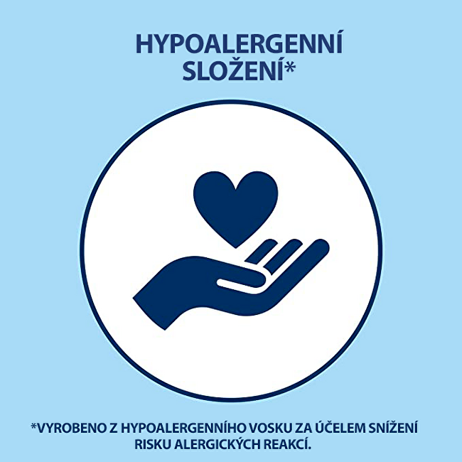 Studené voskové pásky pro citlivou pokožku Professional 40 ks