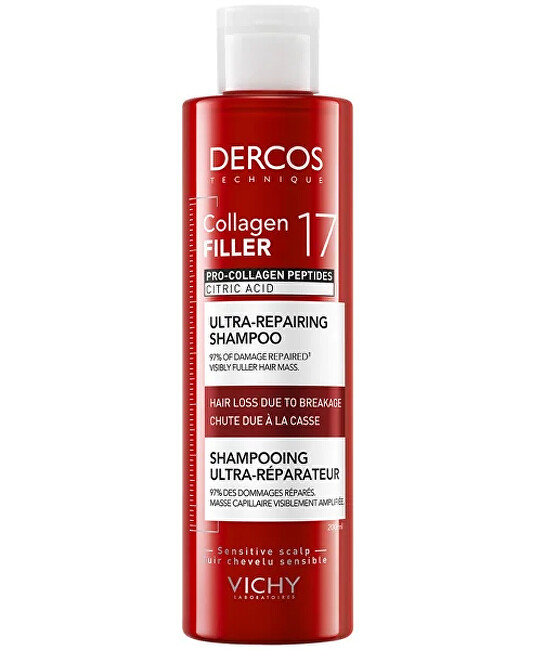 Vichy Regenerační šampon Collagen Filler Ultra-Repairing Shampoo 200 ml