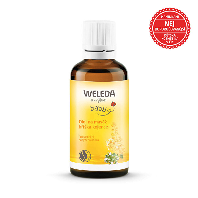 Olej na masáž bříška kojence 50 ml