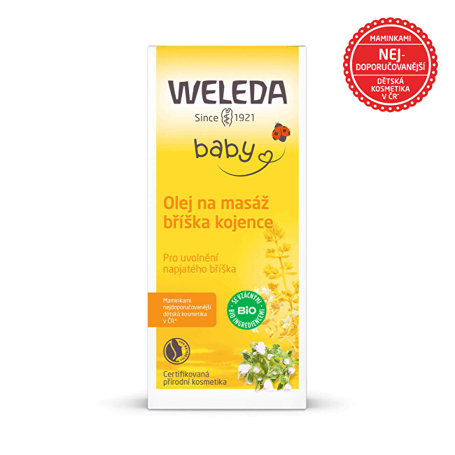 Olej na masáž bříška kojence 50 ml