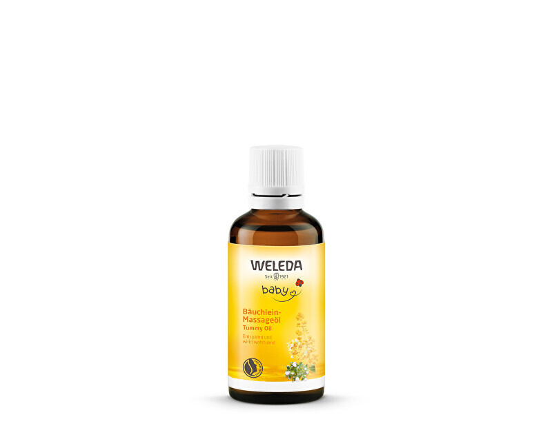 Olej na masáž bříška kojence 50 ml