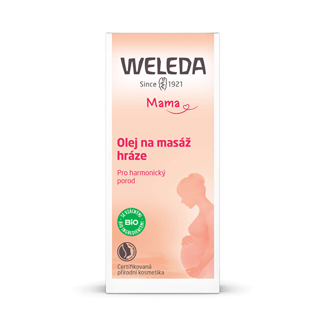 Olej na masáž hráze 50 ml