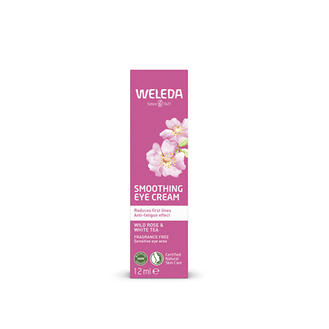 Rozjasňující oční krém Divoká růže a bílý čaj (Smoothing Eye Cream) 12 ml