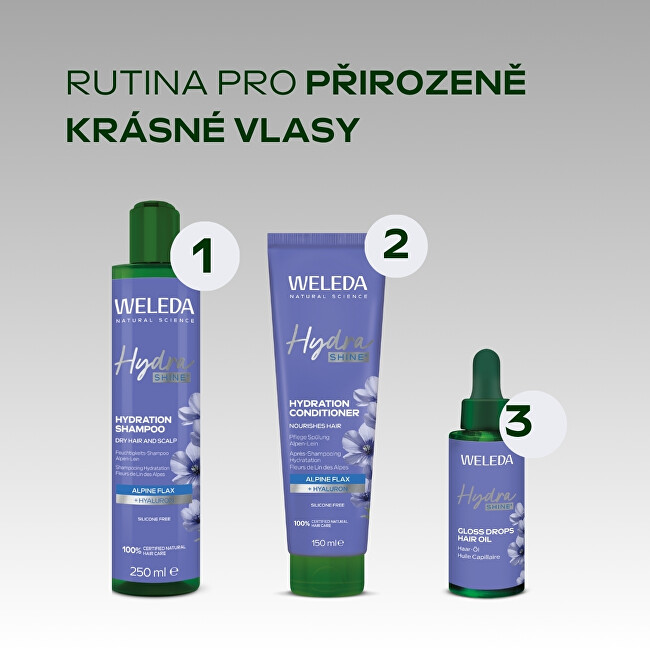 Vyživující olej pro lesk vlasů Hydrashine (Gloss Drops Hair Oil) 30 ml