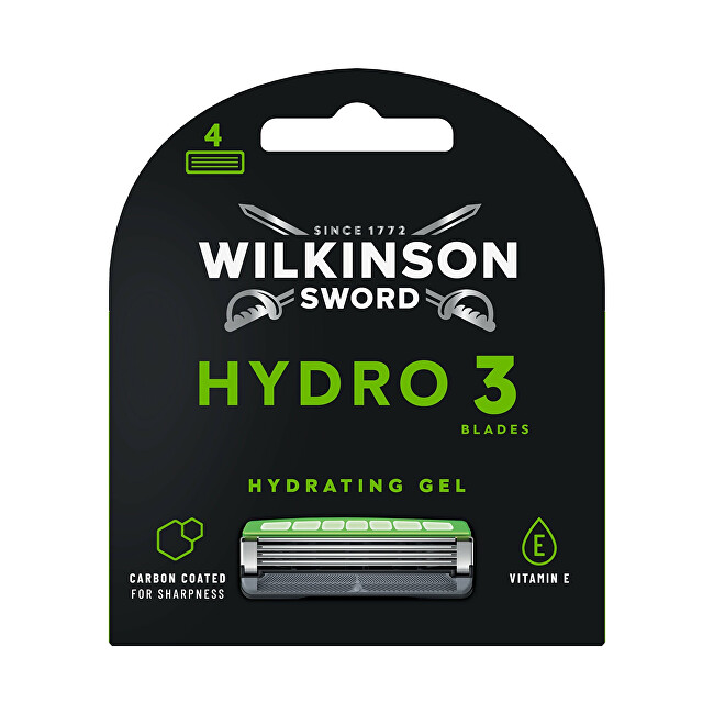 Hydro 3 Black Edition replacement heads 4 pcs
