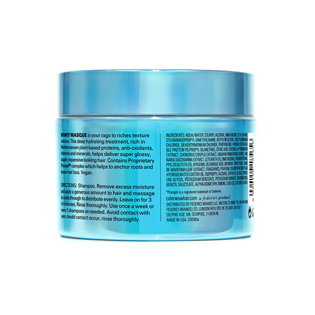 Hloubkově hydratační maska na vlasy Money (Mask) 215 ml