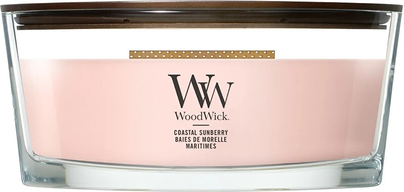 WoodWick Vonná svíčka loď Coastal Sunberry 453,6 g