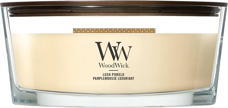WoodWick Vonná svíčka loď Lush Pomelo 453,6 g