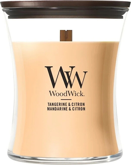 WoodWick Vonná svíčka váza střední Tangerine & Citron 275 g