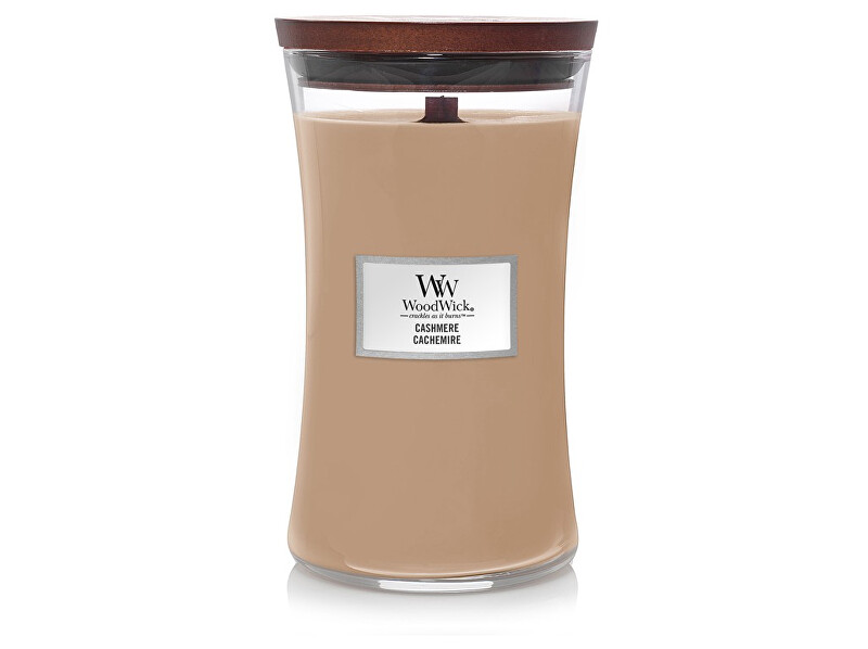 WoodWick Vonná svíčka váza velká Cashmere 609,5 g