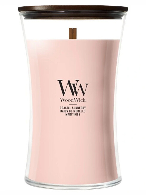 WoodWick Vonná svíčka váza velká Coastal Sunberry 609,5 g