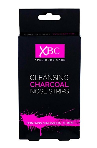 XPel Nosní pásky proti černým tečkám (Cleansing Charcoal Nose Strips) 6 ks
