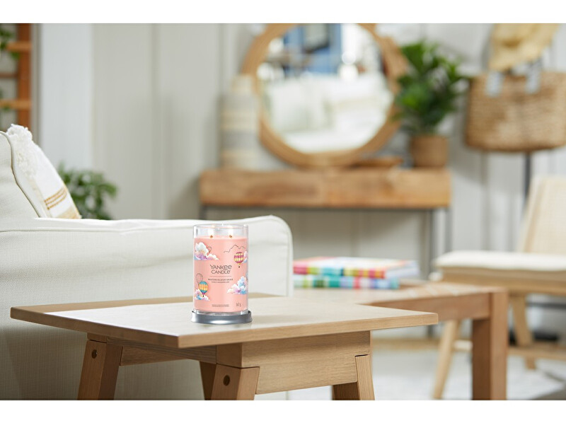 Aromatická svíčka Signature tumbler velký Watercolour Skies 567 g