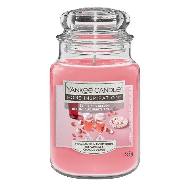Yankee Candle Aromatická svíčka Home Inspiration Berry Kiss Bellini 538 g