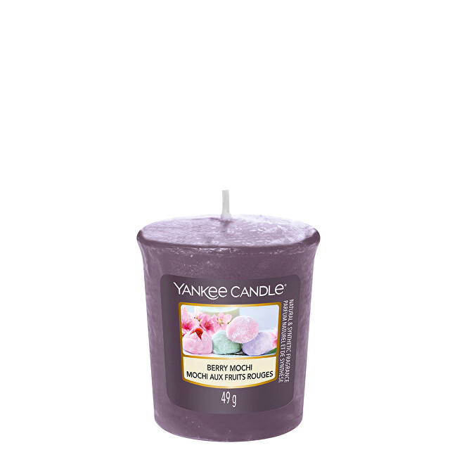 Yankee Candle Aromatická votivní svíčka Berry Mochi 49 g