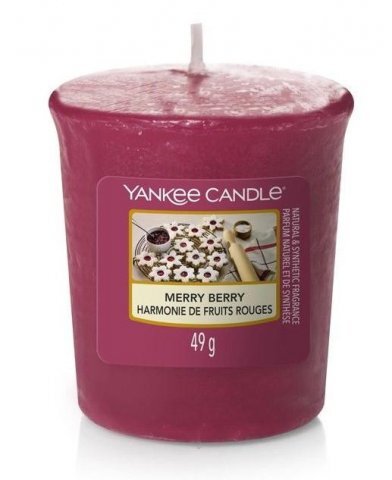 Yankee Candle Aromatická votivní svíčka Merry Berry 49 g