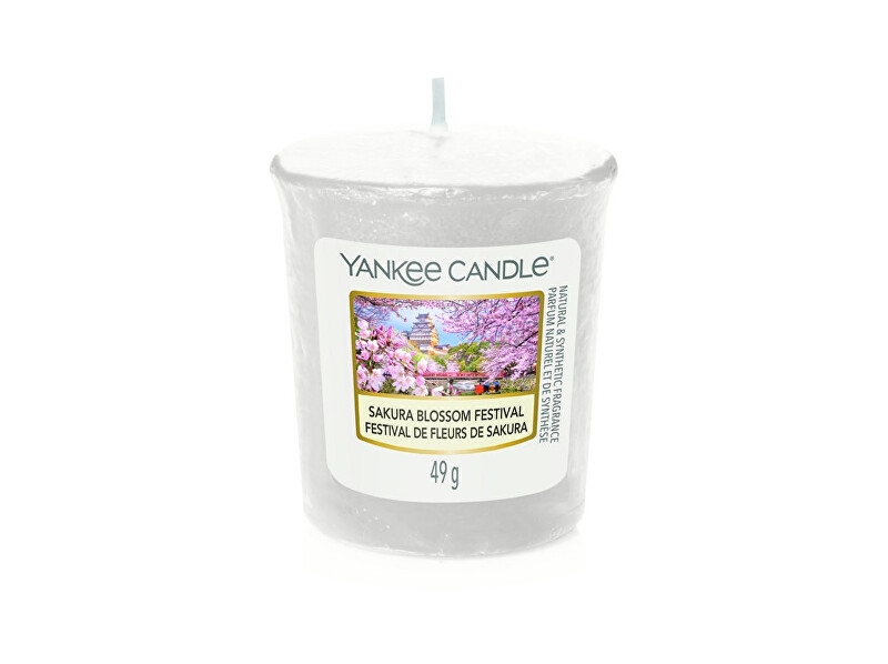 Yankee Candle Aromatická votivní svíčka Sakura Blossom Festival 49 g