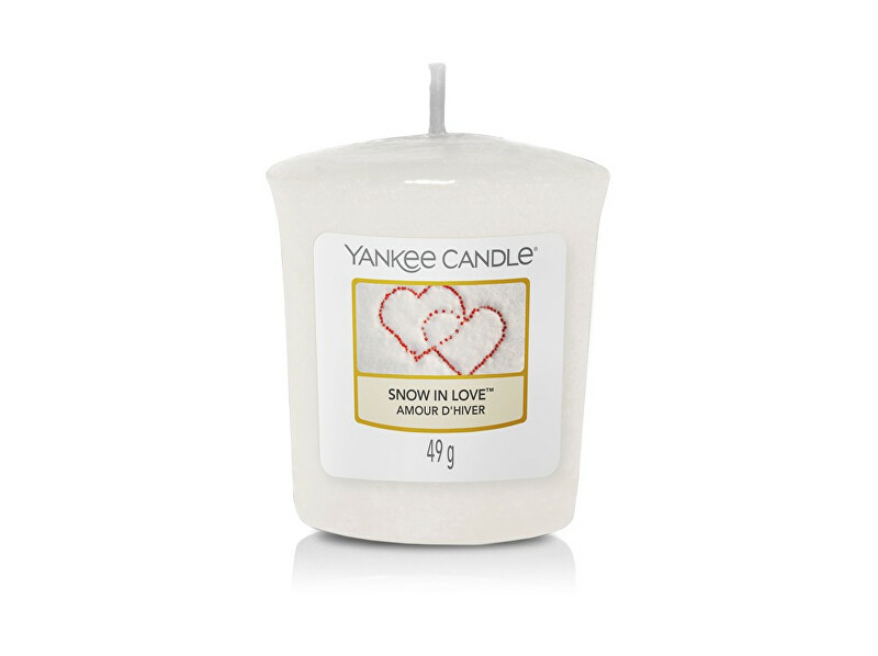 Yankee Candle Aromatická votivní svíčka Snow in Love 49 g