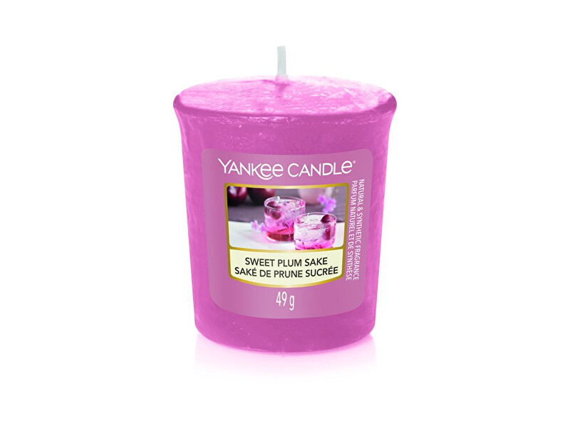 Yankee Candle Aromatická votivní svíčka Sweet Plum Sake 49 g