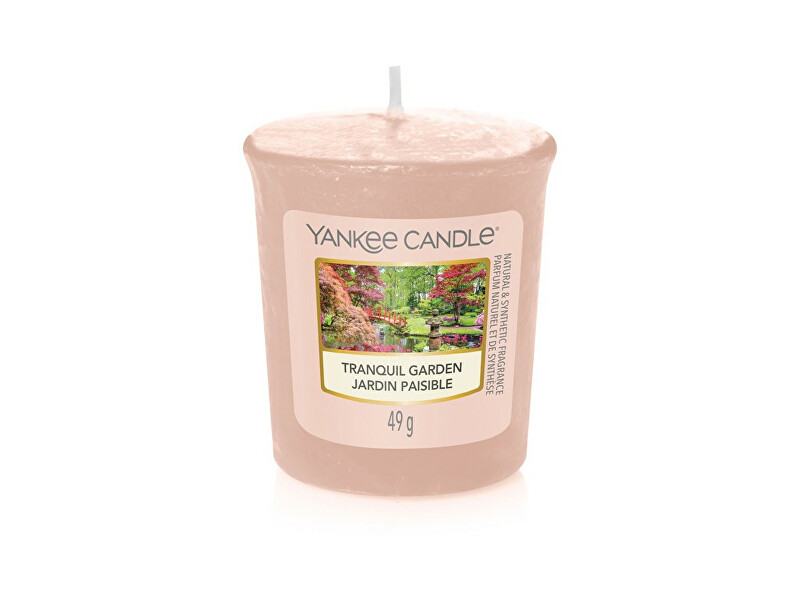 Yankee Candle Aromatická votivní svíčka Tranquil Garden 49 g