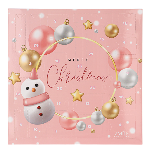 ZMILE COSMETICS Adventní kalendář Square Snowman