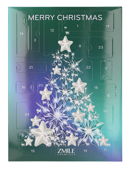 ZMILE COSMETICS Adventní kalendář Crystal Teal Time
