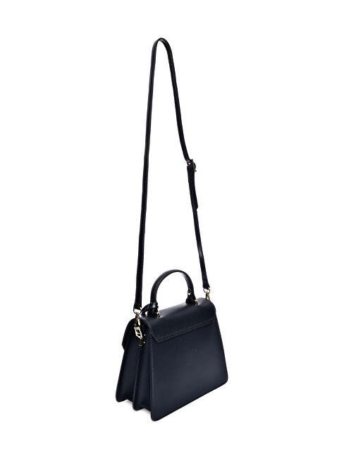 Anna Luchini Dámská kožená crossbody kabelka AL3145T Nero