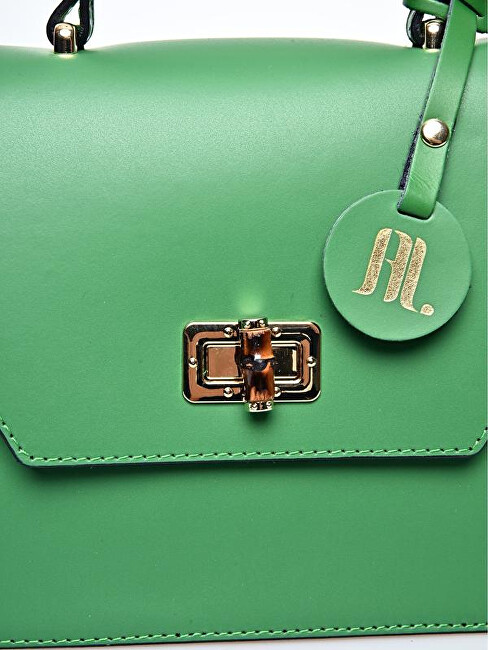 Dámská kožená crossbody kabelka AL3145T Verde