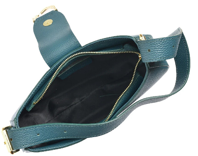 Anna Luchini Dámská kožená kabelka Banana Bag AL1912T Ottanio
