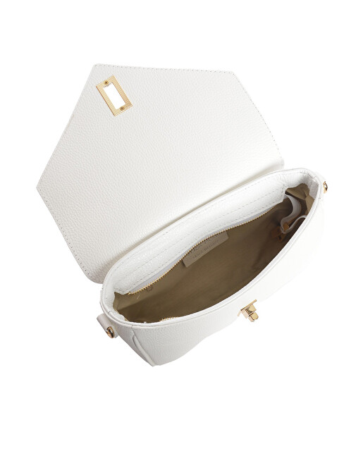 Dámská kožená crossbody kabelka CF1948T Bianco