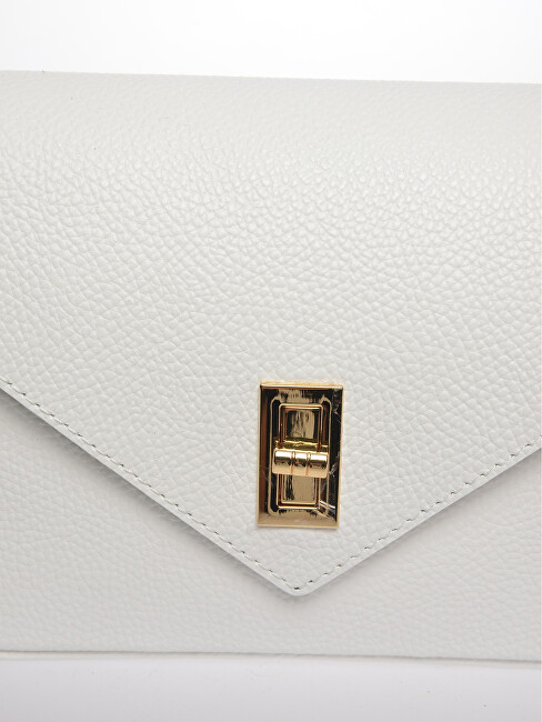 Dámská kožená crossbody kabelka CF1948T Bianco