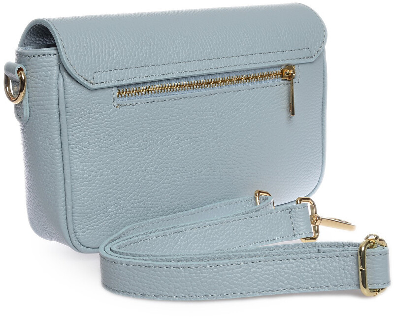 Dámská kožená crossbody kabelka CF1948T Celeste