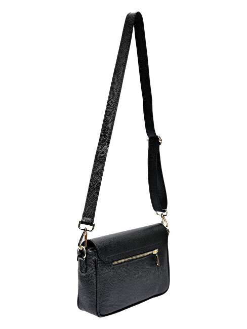 Dámská kožená crossbody kabelka CF1948T Nero
