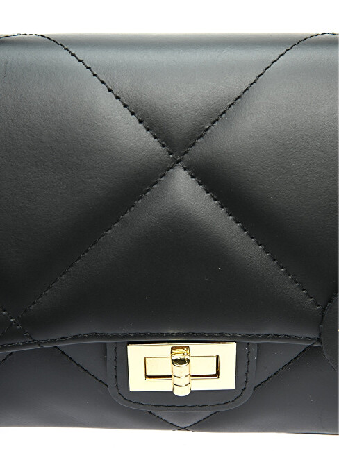 Dámská kožená crossbody kabelka CF2211 Nero