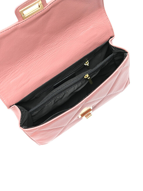 Dámská kožená crossbody kabelka CF2211 Rosa Scuro