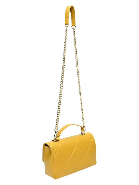 Carla Ferreri Dámská kožená crossbody kabelka CF2211 Senape
