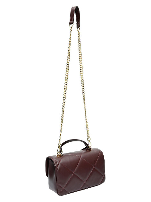 Dámská kožená crossbody kabelka CF2211 Vino