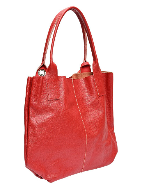 Dámská kožená kabelka Hobo CF1619 Rosso
