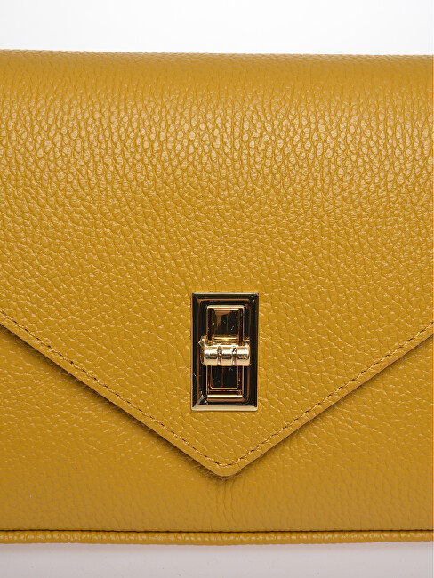 Dámská kožená crossbody kabelka CF1948T Senape