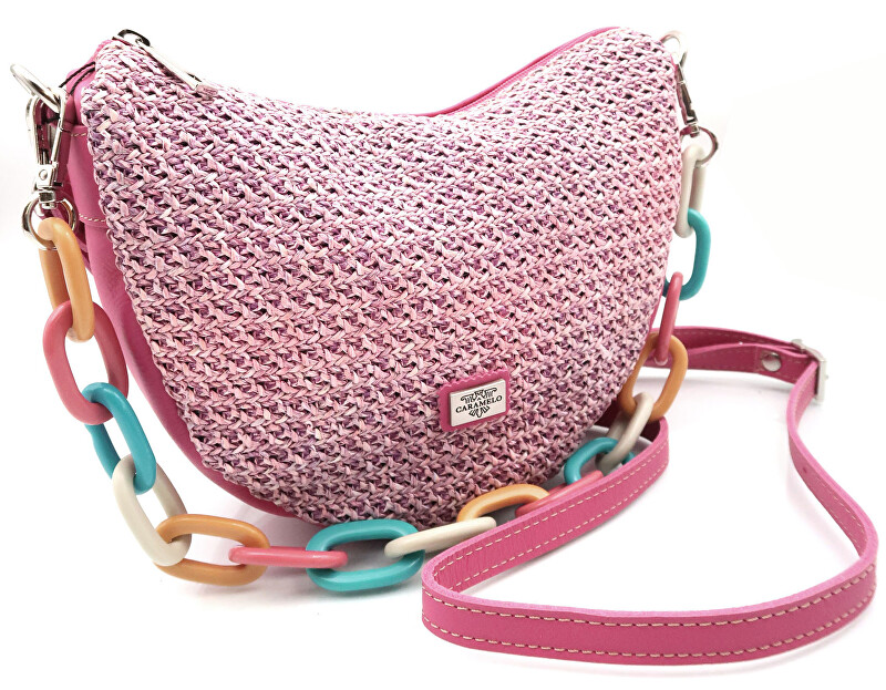 Caramelo Dámská kabelka Banana Bag 82330 Fuxia