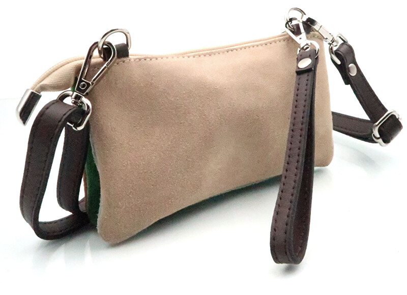 Dámská kožená crossbody kabelka 51199 Cuero