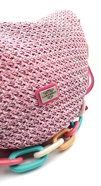 Caramelo Dámská kabelka Banana Bag 82330 Fuxia