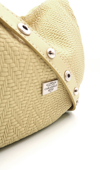 Dámská kožená kabelka Banana Bag 82343 Amarillo