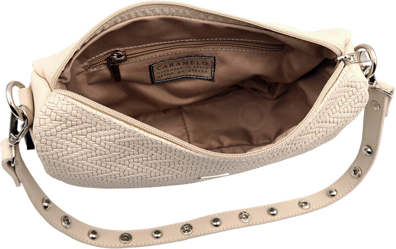 Dámská kožená kabelka Banana Bag 82343 Beig